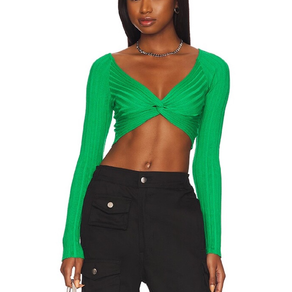 super down courtney knot top